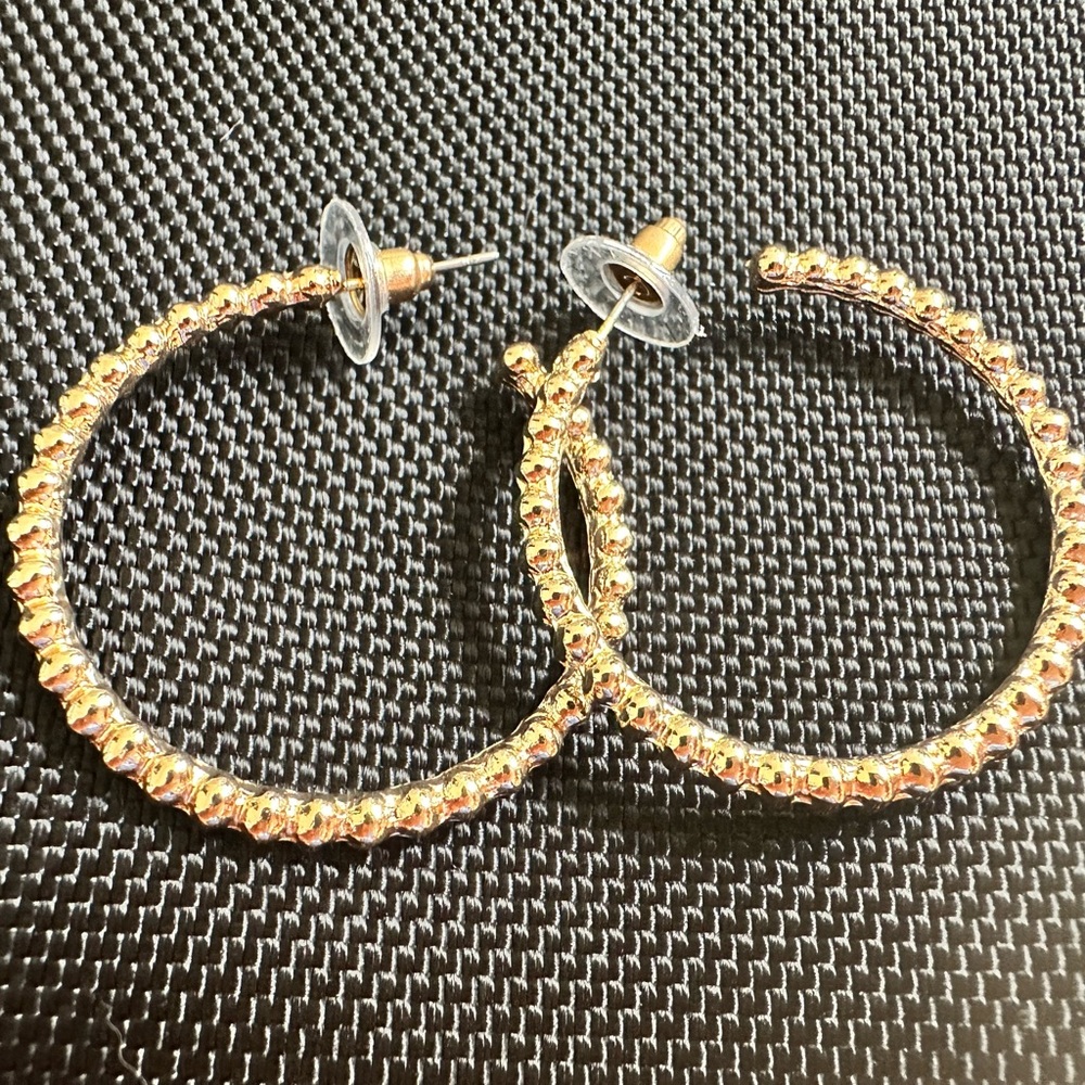 Gold Hoop Earrings